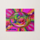 Candid Rose Petals-JIGSAW PUZZLE (Horizontal)