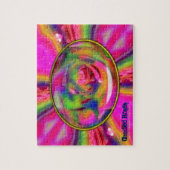 Candid Rose Petals-JIGSAW PUZZLE (Vertikal)