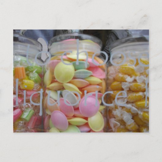 CANDIES ASHBOURNE POSTKARTE (Vorderseite)