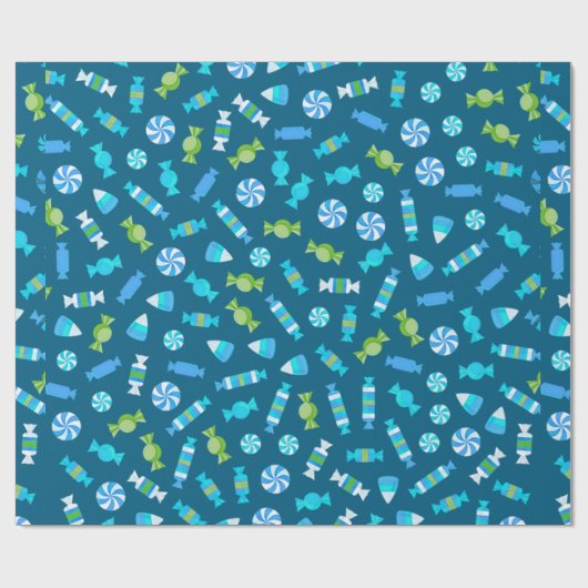 Candies Design Geschenkpapier (Flach)