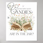 Candies Game New Chapter Book Theme Wildblume Poster (Vorne)