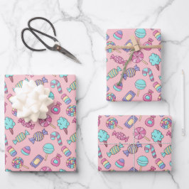 Candies Geschenkpapier Set