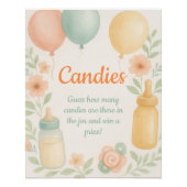Candies Guessing Game Poster (Vorderseite)