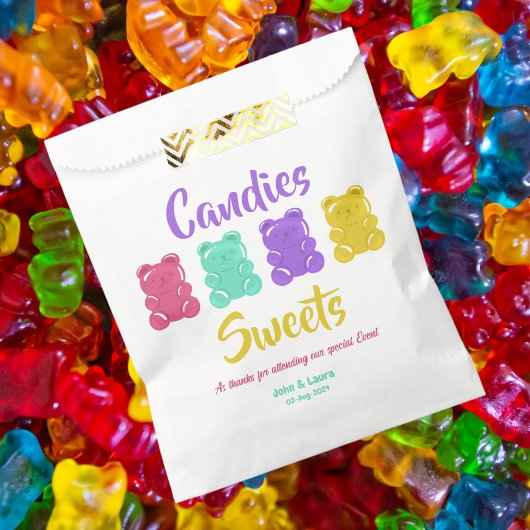 Candies-Süßigkeiten Geschenktütchen
