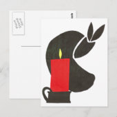 candle-1 postkarte (Vorne/Hinten)