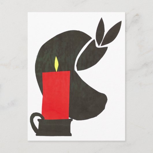 candle-1 postkarte (Vorderseite)