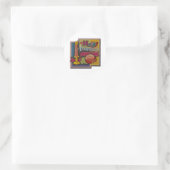 CANDLE ANNIVERSARY T RUNDER AUFKLEBER (Tasche)