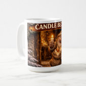Candle Beggar Icelandic Yule Lad Kaffeetasse (Vorderseite Links)