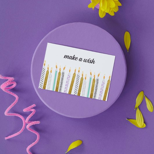 Candle Birthday Karte