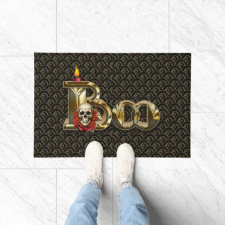Candle Boo Halloween Doormat Fußmatte