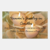 Candle Business Stickers (Vorderseite)