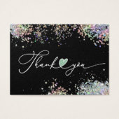 Candle Care Dankeschön Karte (Vorderseite)