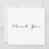 Candle Care Dankeschön Karte (Rückseite)