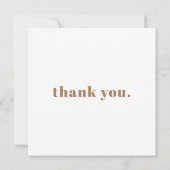 Candle Care Dankeschön Karte (Rückseite)