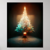 Candle Christmas Tree Poster (Vorne)