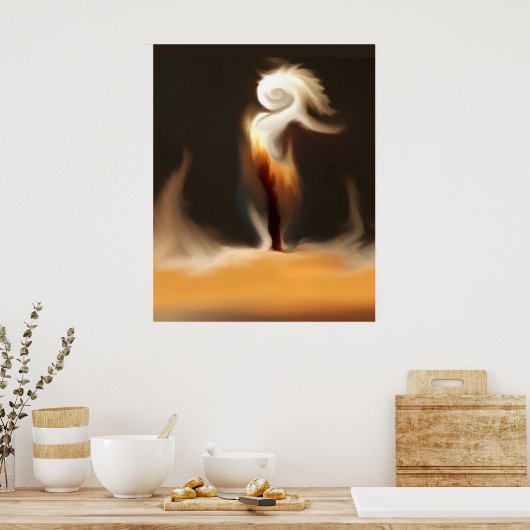 Candle Dancer Poster (Küche)