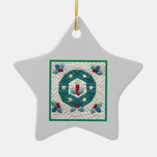 Candle First Christmas 2 Keramik Ornament