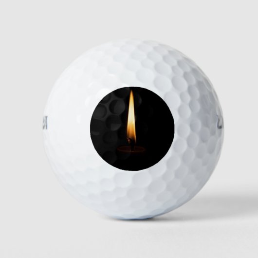 Candle Flame 2 Golfball (Vorderseite)