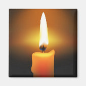 Candle Flame Magnet (Vorne)