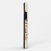 Candle Flame Word Cloud Art Print Case-Mate iPhone Hülle (Hinten/Rechts)