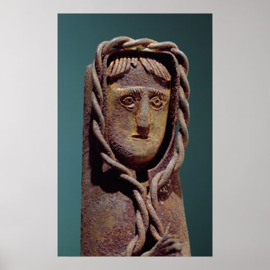 Candle holder with a figure of Jesus Poster (Vorne)