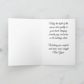 Candle & Holly – Season’s Greetings Karte (Innenseite)