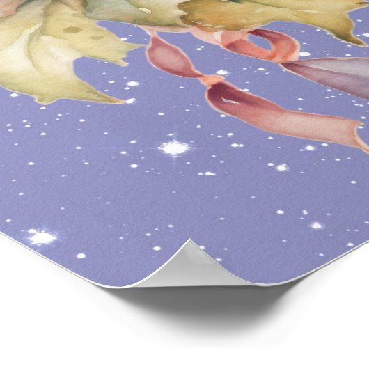 Candle Inspirational Verse Poster (Ecke)