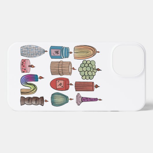 CANDLE  iPhone HÜLLE (Rückseite (Horizontal))