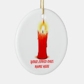 CANDLE, KERAMIK ORNAMENT (Rechts)