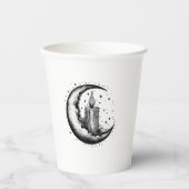 Candle Lit Moon Pappbecher (Vorderseite)