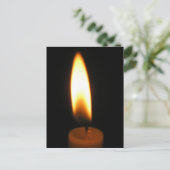 Candle lite postkarte (Stehend Vorderseite)