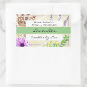 Candle Maaking Labels Rechteckiger Aufkleber (Tasche)