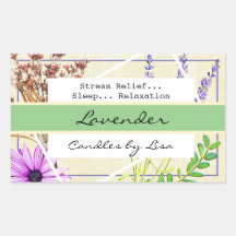 Candle Maaking Labels