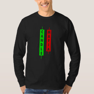 Candle Mafia Crypto Trader Cryptowährung Bitcoin T-Shirt