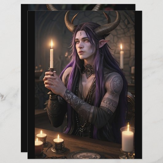 Candle Magic Doppelprint (Vorne/Hinten)