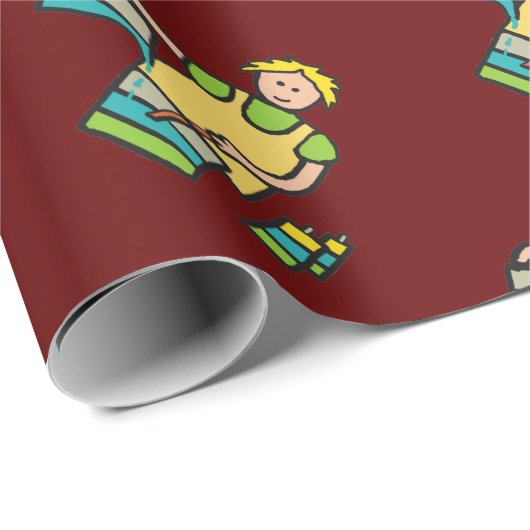 Candle Making Geschenkpapier (Rolleneckpunkt)