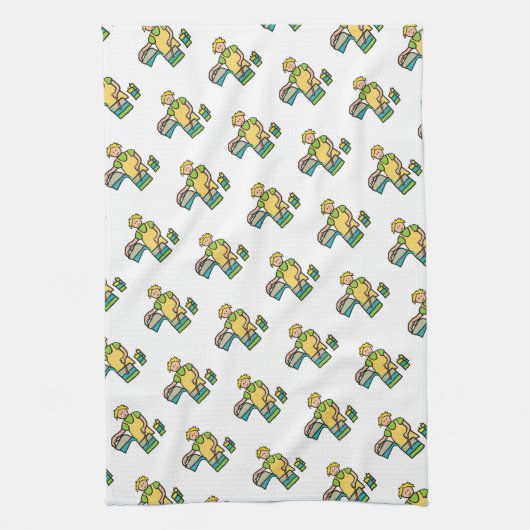 Candle Making Geschirrtuch (Vertikal)