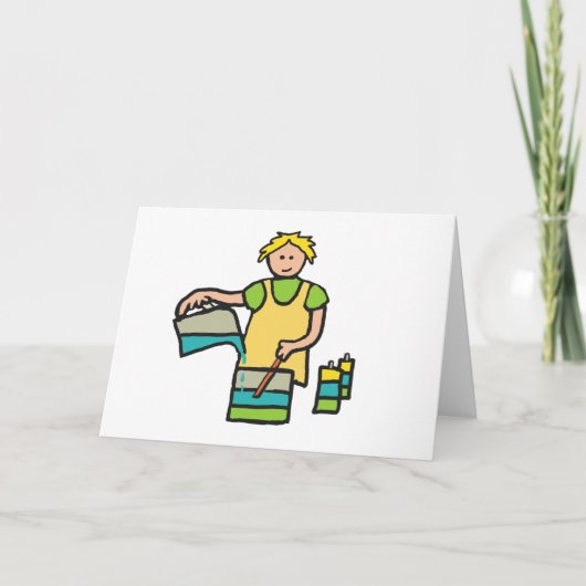 Candle Making Karte (Vorderseite)