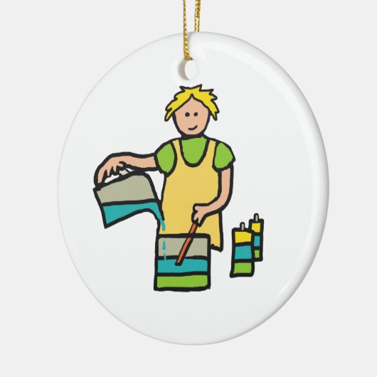 Candle Making Keramik Ornament (Links)