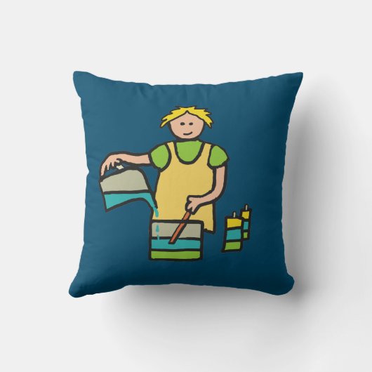 Candle Making Kissen (Rückseite)