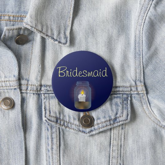 Candle Mason Jar Button (Beispiel)