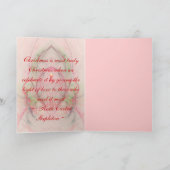 CANDLE 'N HOLLY ~ Frohe Weihnachten (Innenseite)