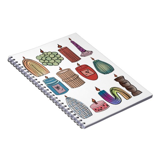 CANDLE NOTEBOOK NOTIZBLOCK (Rechte Seite)