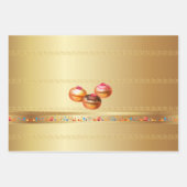 Candle of Hanukkah Festival of Lights Party Geschenkpapier Set (Vorderseite 3)