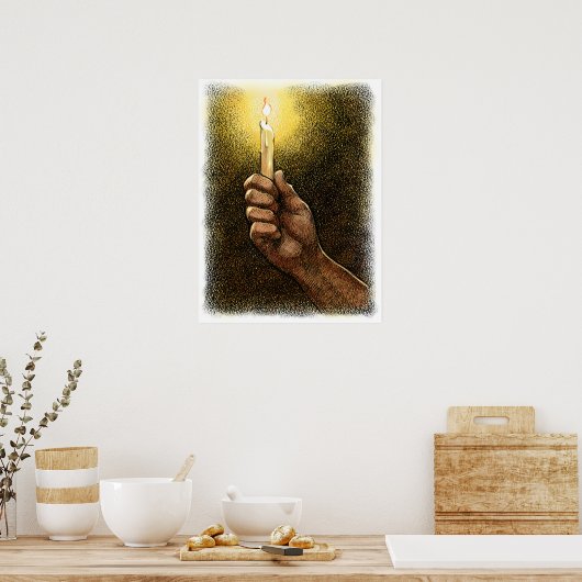 Candle Poster (Küche)