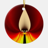 Candle Round Ornament (Vorne)