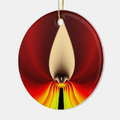 Candle Round Ornament (Links)