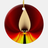 Candle Round Ornament (Hinten)