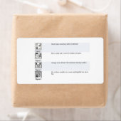 Candle Safety Aufkleber (Insitu)