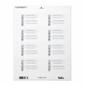 Candle Safety Aufkleber (Vorne)